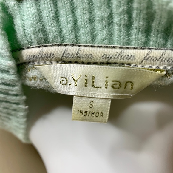 A.yilian mint stars sweater - Picture 5 of 5